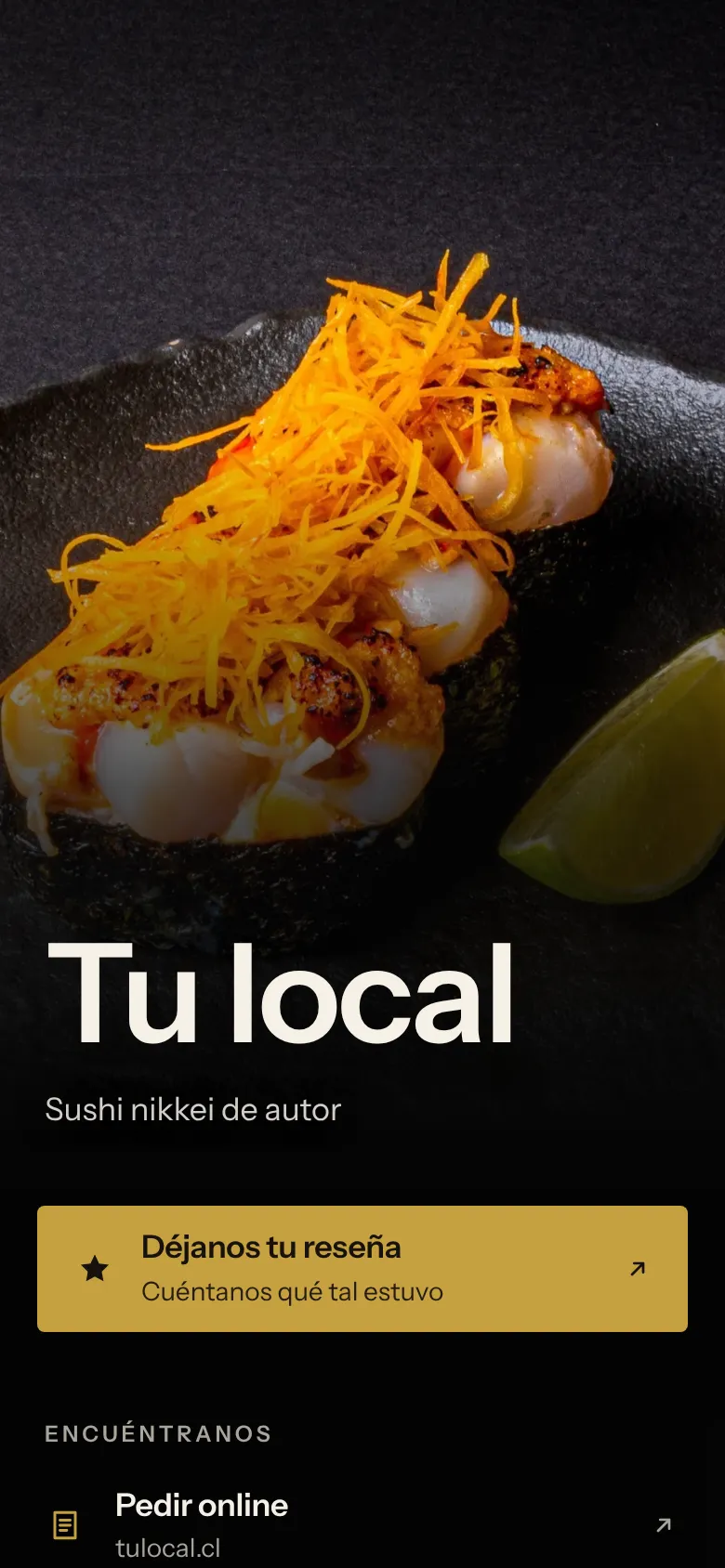 Página de ejemplo